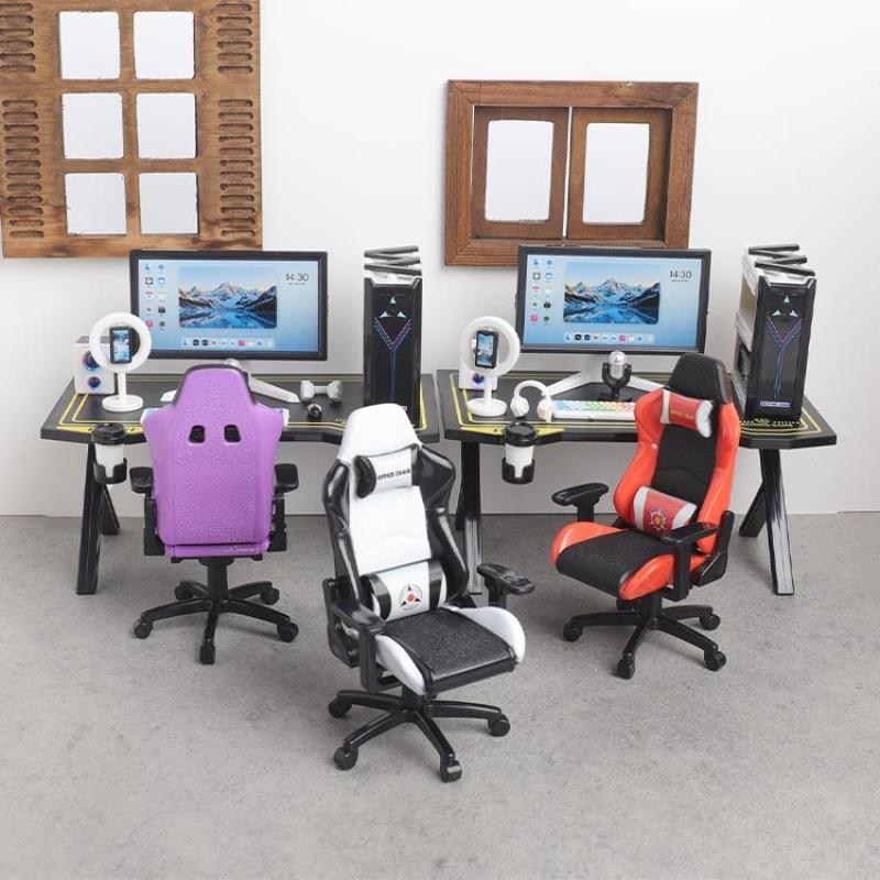 Gaming Accessories Monitor - 1/12 인형의 집 미니 게임용 책상