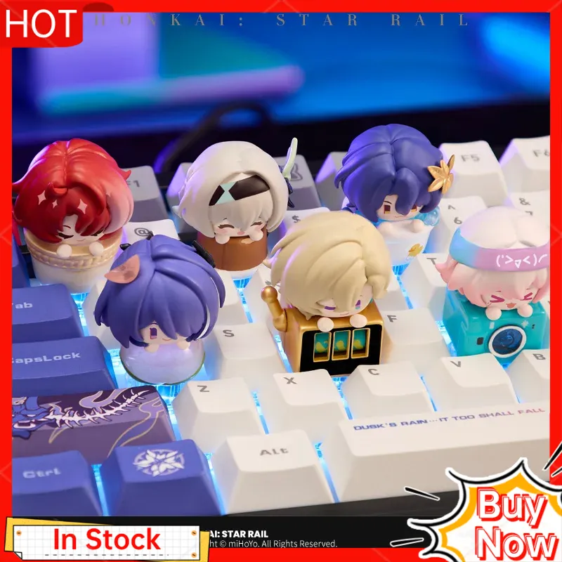 Gaming Accessories Keyboards - 미호요 혼카이 스타 레일 애니메이션 피규어