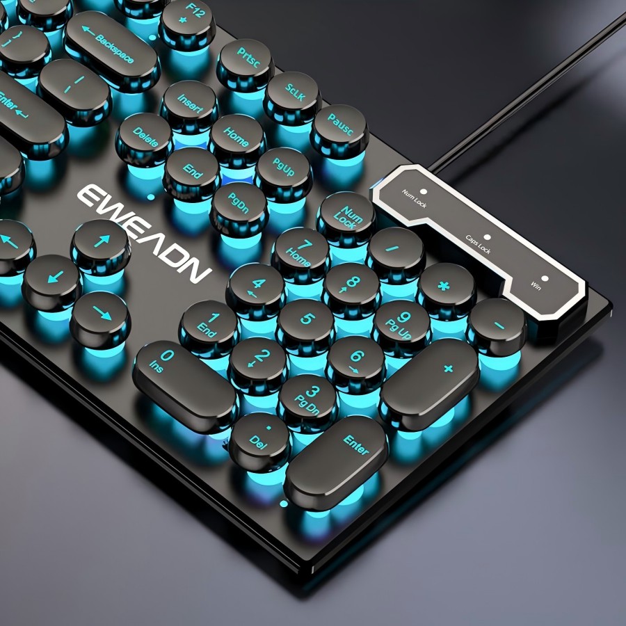 Gaming Accessories Keyboards - EWEADN 타자기 게임용 키보드, 104 키,