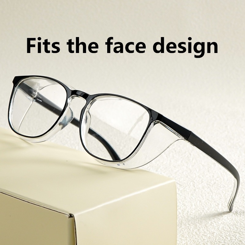 Gaming Glasses Tinted - 꽃가루 방지 안전 안경 사각형 안티