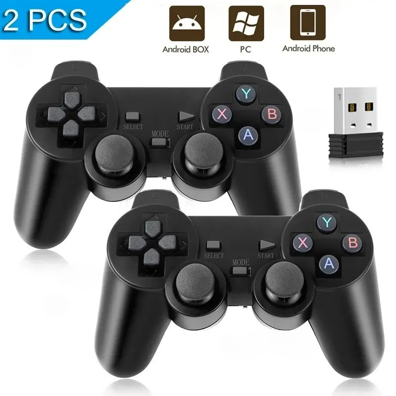 Video Gaming Accessories - 2.4G USB 무선 게임패드 조이스틱 컨트롤러