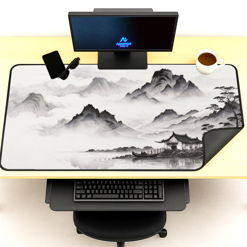 중국 마우스 매트 블랙 화이트 마우스 패드 미적 대형  - Gaming Accessories Officeworks 리뷰 및 가격