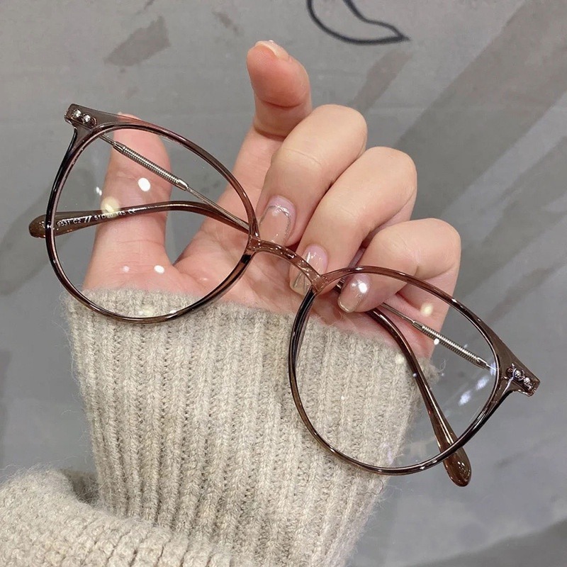 Samjune 빈티지 라운드 안티 블루 라이트 컴퓨터  - Gaming Glasses Tinted 리뷰 및 가격
