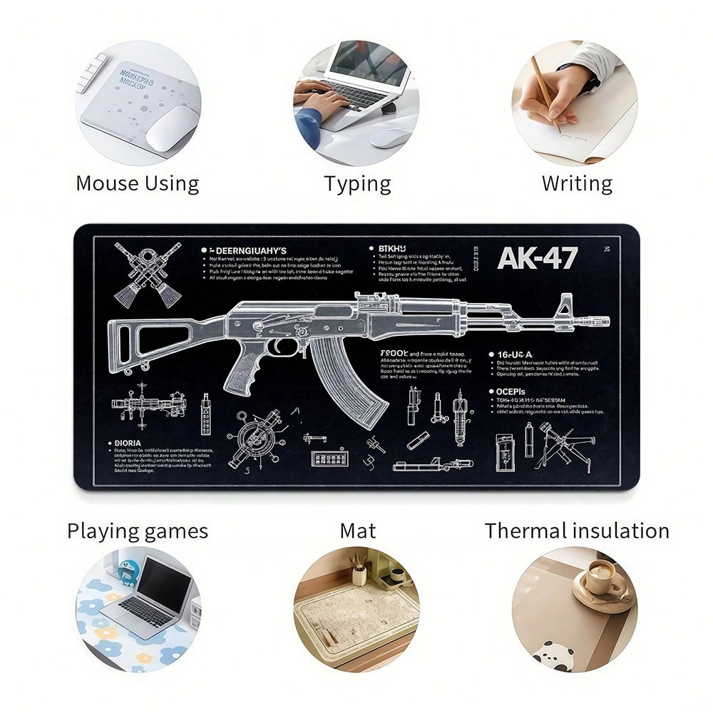 [JIT]1개 대형 게이밍 마우스 마드, AK-47 소 - Gaming Accessories As Gifts 리뷰 및 가격