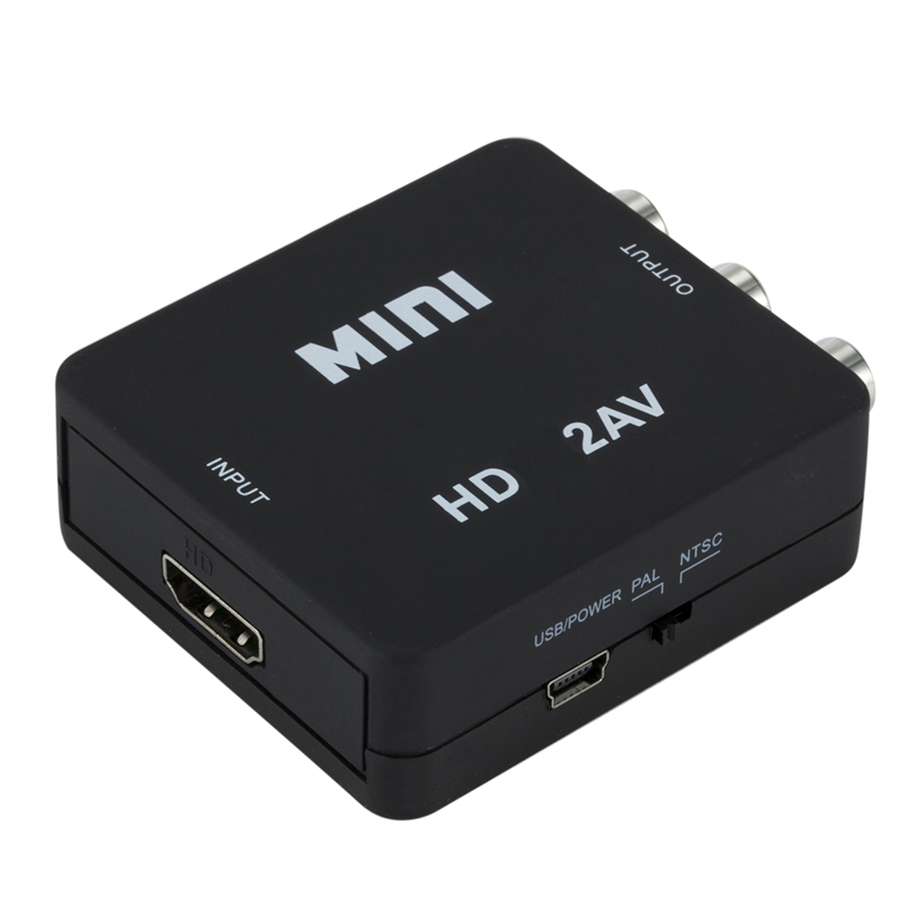 HDTV 컨버터 박스 RCA AV CVBS L/R 비디 - Video Gaming Accessories 리뷰 및 가격