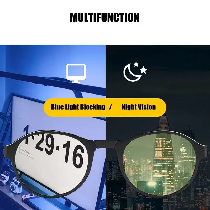 남성 여성을위한 상자가있는 접이식 야간 투시경 안경 자 - Gaming Glasses Tinted 리뷰 및 가격