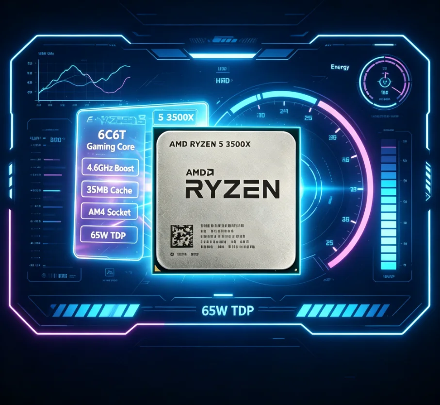 소켓 AM4 교체용 프로세서 R5 3500X 6 코어  - Gaming Accessories Stand 리뷰 및 가격