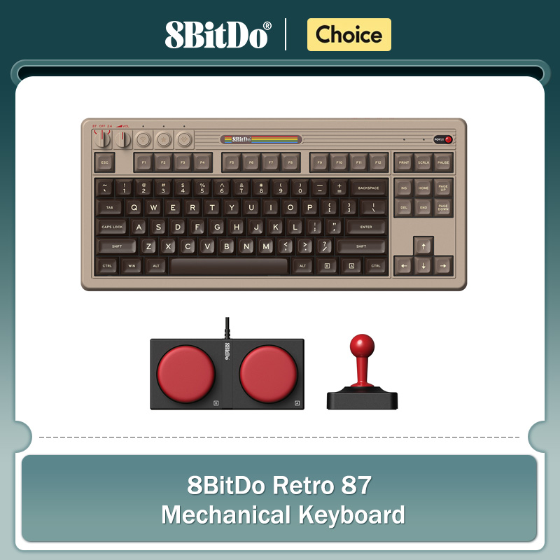 8BitDo 레트로 기계식 키보드, BT/2.4G/US - Gaming Accessories Keyboards 리뷰 및 가격