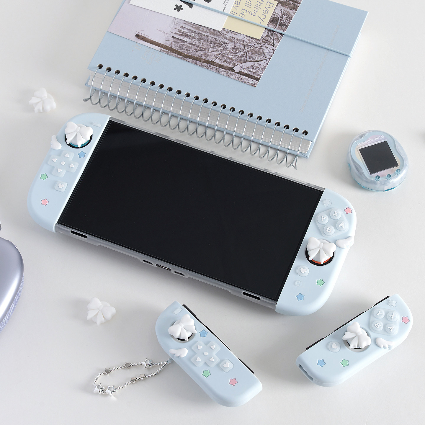 스위치 2 OLED NS 스타 보우 윙 소프트 실리콘  - Gaming Accessories Kids 리뷰 및 가격