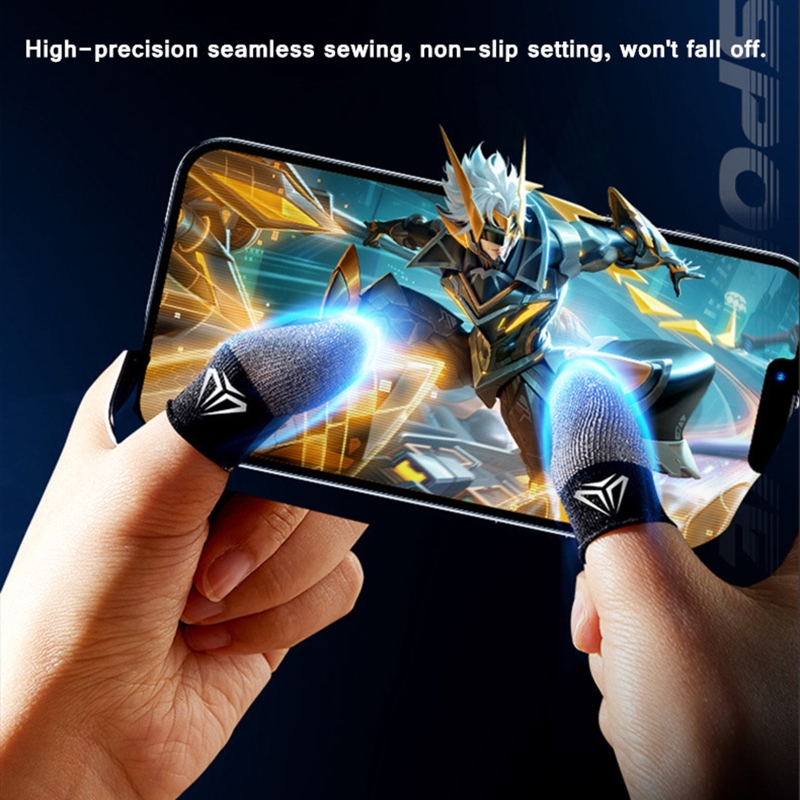 2개입 모바일 게임용 손가락 장갑, 땀 방지, 미끄럼  - Gaming Accessories Mobile 리뷰 및 가격