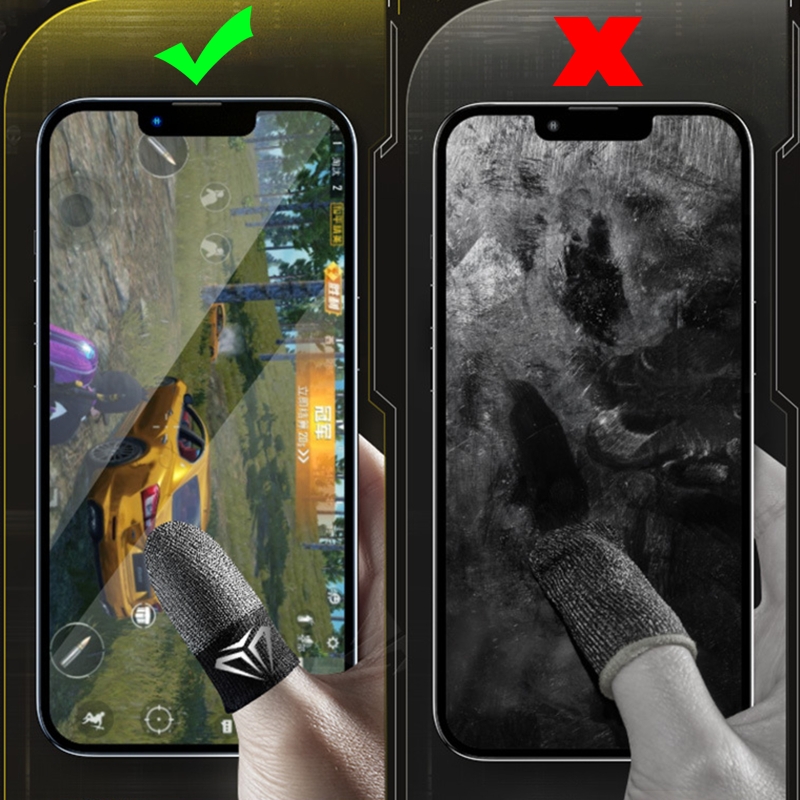 2개입 모바일 게임용 손가락 장갑, 땀 방지, 미끄럼  - Gaming Accessories Mobile 리뷰 및 가격