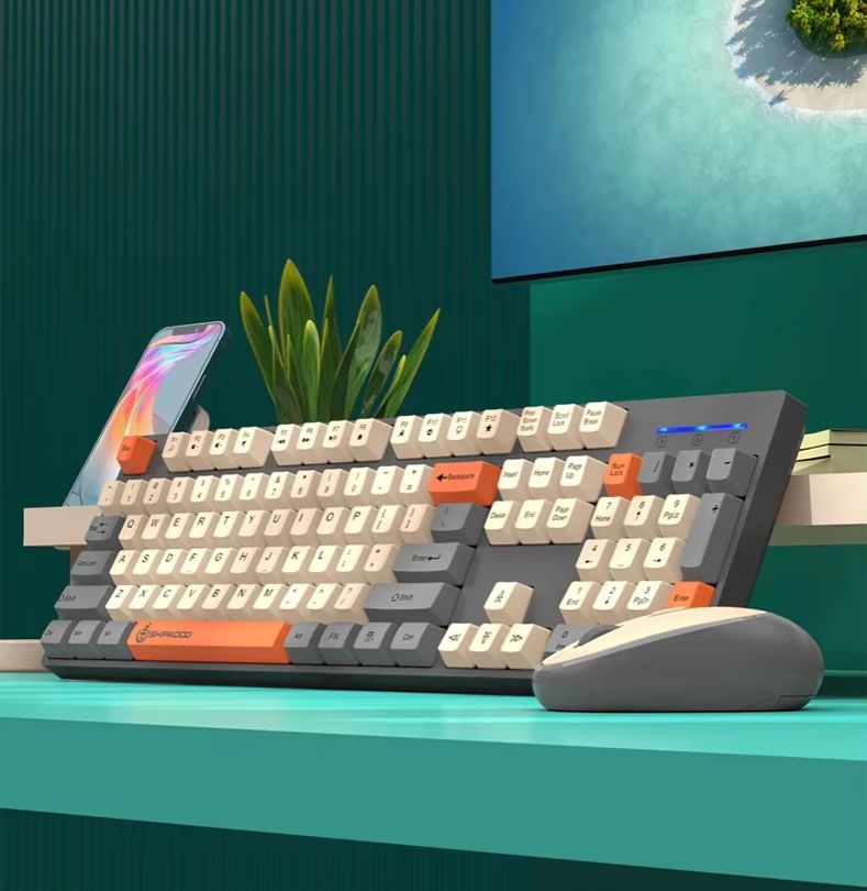 2.4G 사무용 무선 PC 키보드 및 마우스 콤보 세트 - Gaming Accessories Officeworks 리뷰 및 가격