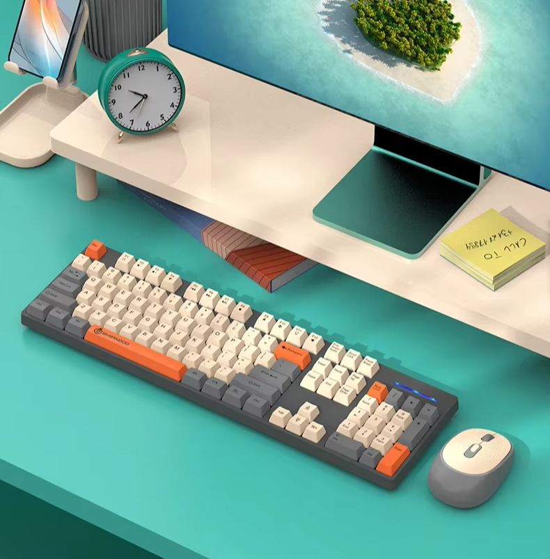 2.4G 사무용 무선 PC 키보드 및 마우스 콤보 세트 - Gaming Accessories Officeworks 리뷰 및 가격