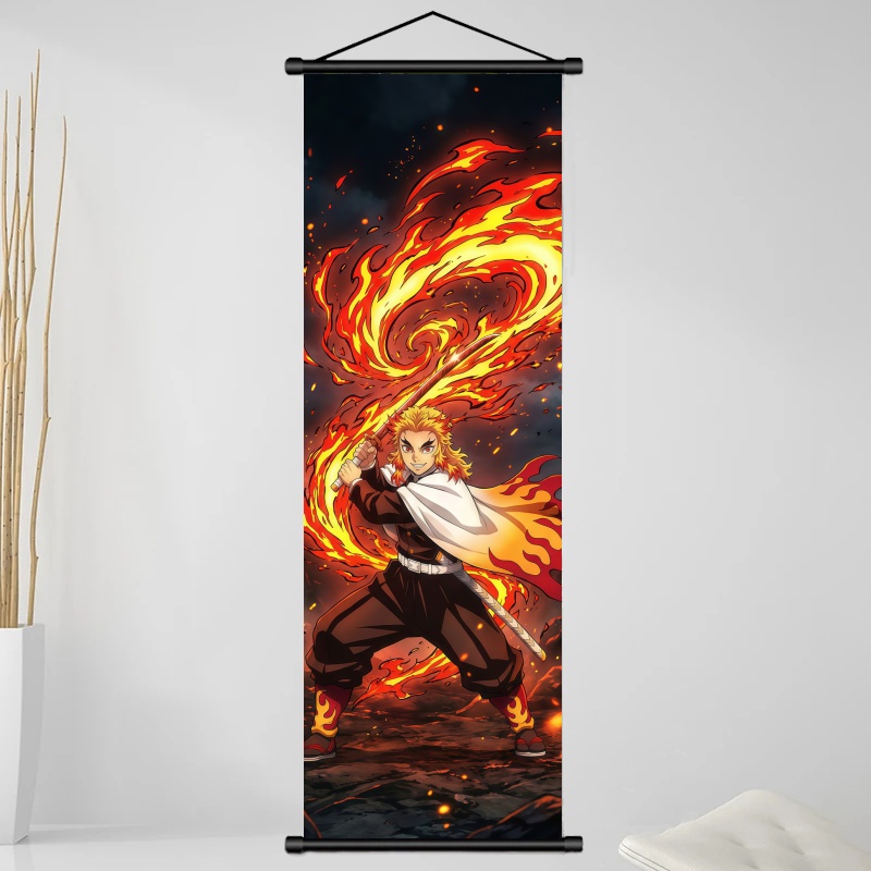 데몬 슬레이어 쿄쥬로 렌고쿠 HD 프린트 애니메이션 패 - Gaming Accessories Anime 리뷰 및 가격