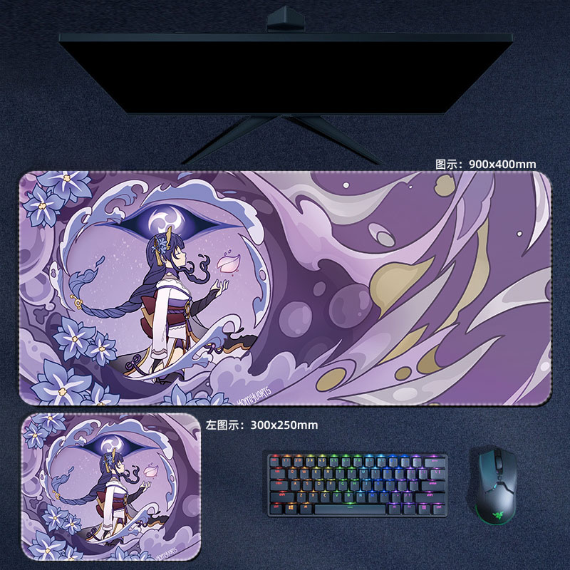 Anime Genshin Impact 마우스 패드 Hu - Gaming Accessories Keyboards 리뷰 및 가격
