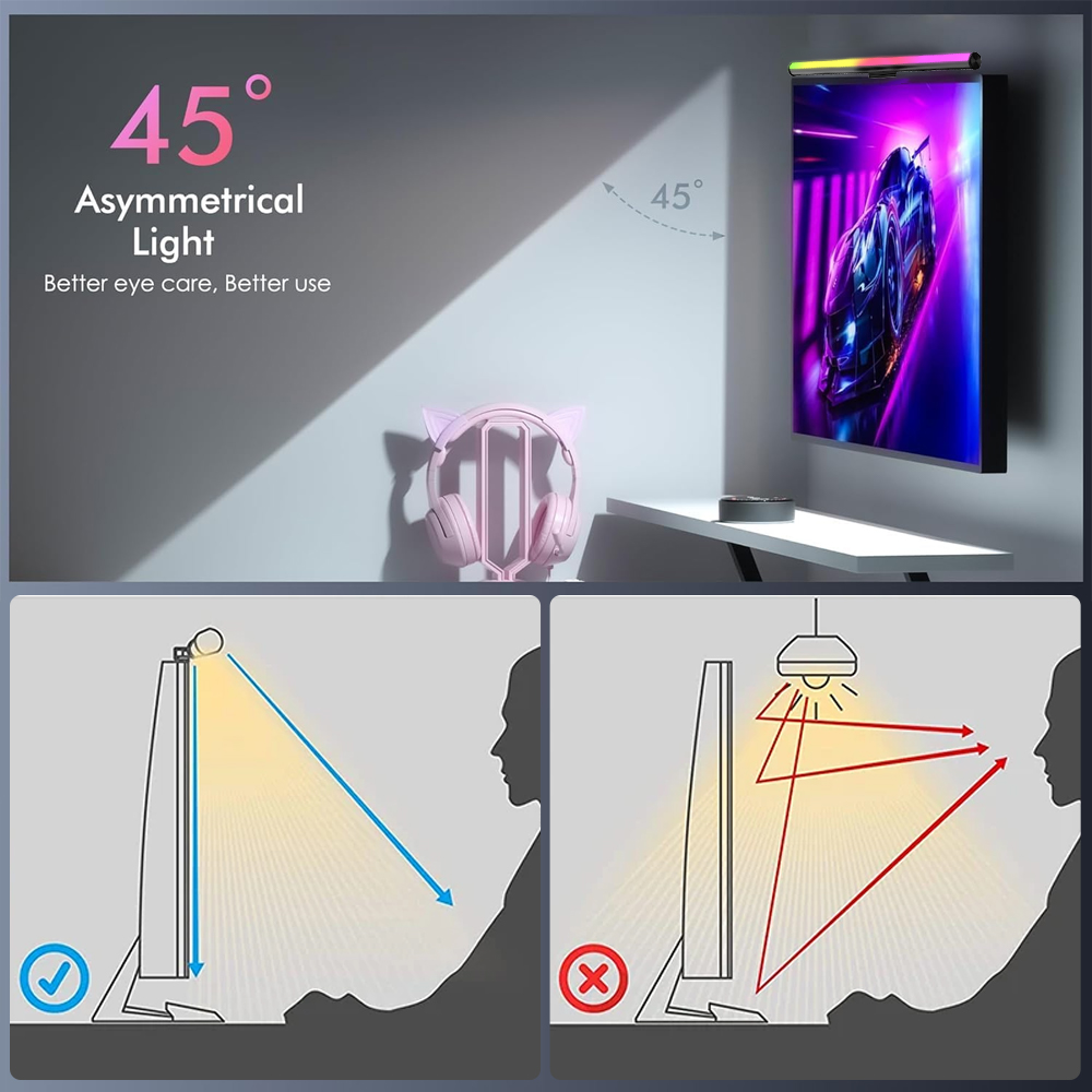 와이파이 라이트바 모니터 라이트 바 램프 스크린 설정  - Gaming Accessories Monitor 리뷰 및 가격