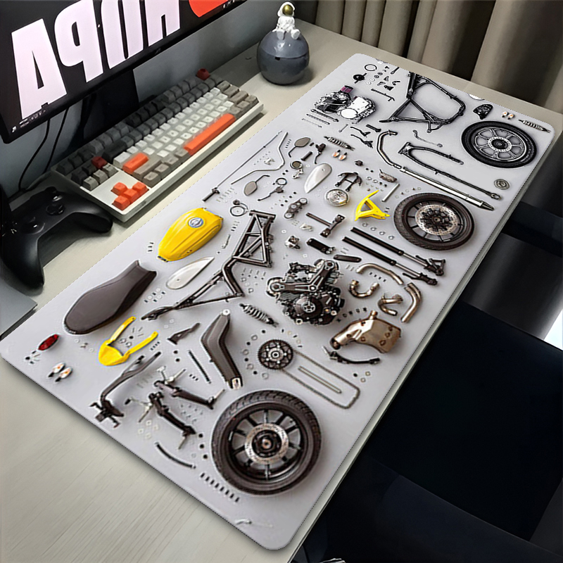 분해도면 고무 마우스 패드 마우스 패드 XXL 게임 액 - Gaming Accessories Keyboards 리뷰 및 가격