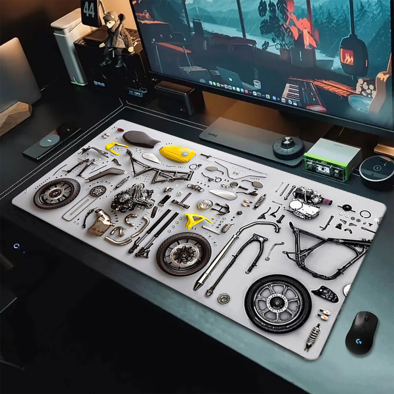 분해도면 고무 마우스 패드 마우스 패드 XXL 게임 액 - Gaming Accessories Keyboards 리뷰 및 가격