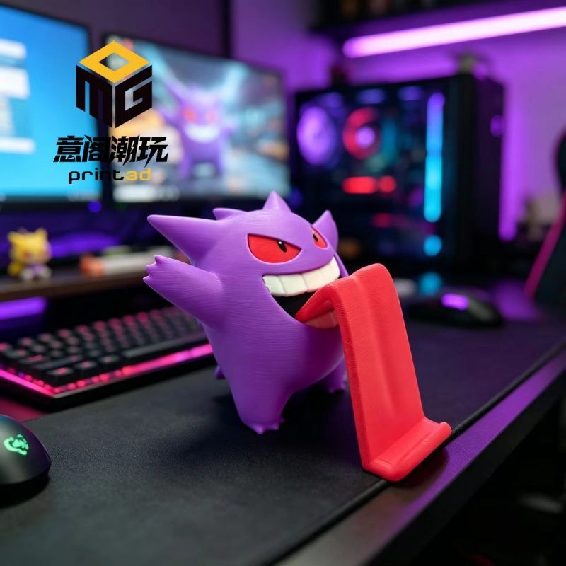 포켓몬 겐가 크리에이티브 휴대폰 거치대 3D 프린팅 피 - Gaming Accessories As Gifts 리뷰 및 가격
