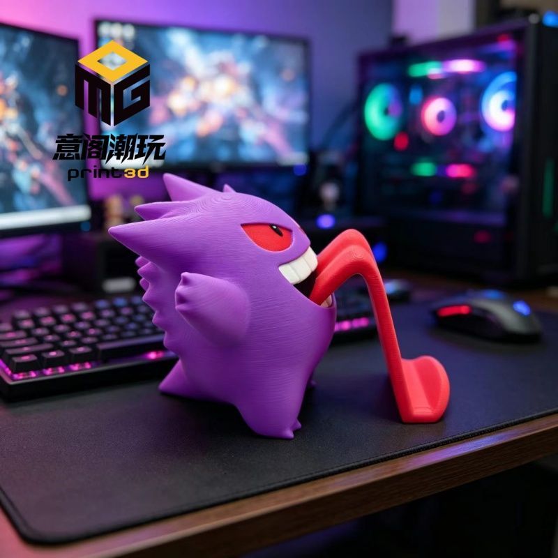 포켓몬 겐가 크리에이티브 휴대폰 거치대 3D 프린팅 피 - Gaming Accessories As Gifts 리뷰 및 가격