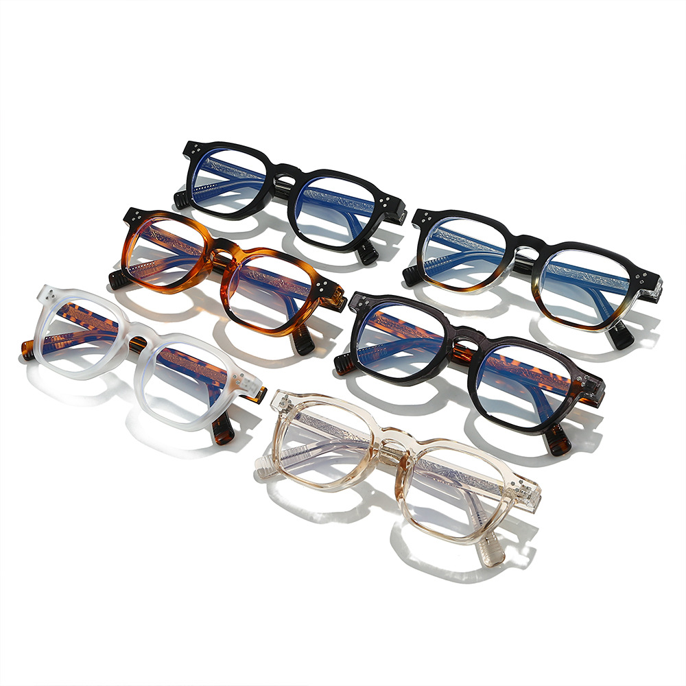 빈티지 블루라이트 차단 안경 - 아세테이트 인레이 두꺼 - Gaming Glasses Tinted 리뷰 및 가격