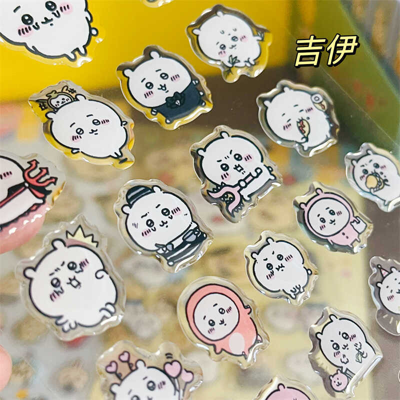 Chiikawass 스티커 Hachiware Usagi - Gaming Accessories Anime 리뷰 및 가격