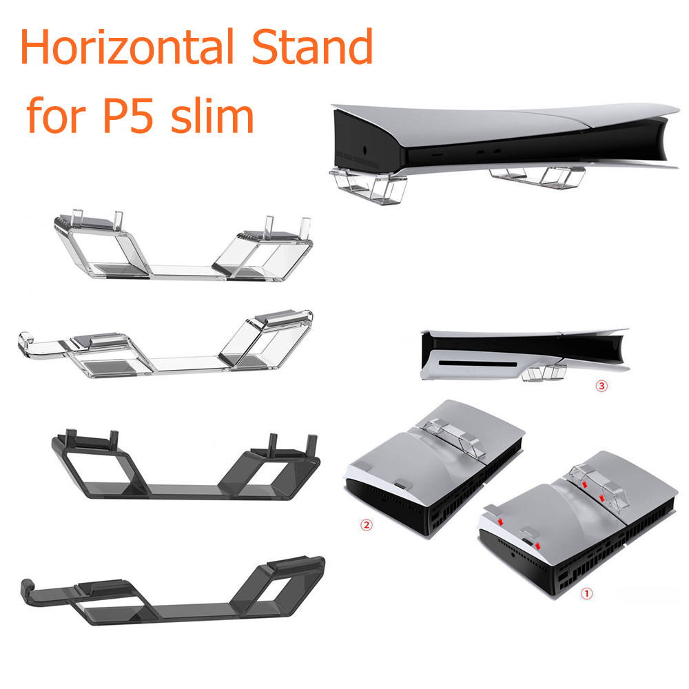 PS5 슬림 디지털 디스크 게임 콘솔용 수평 스탠드,  - Gaming Accessories Mobile 리뷰 및 가격