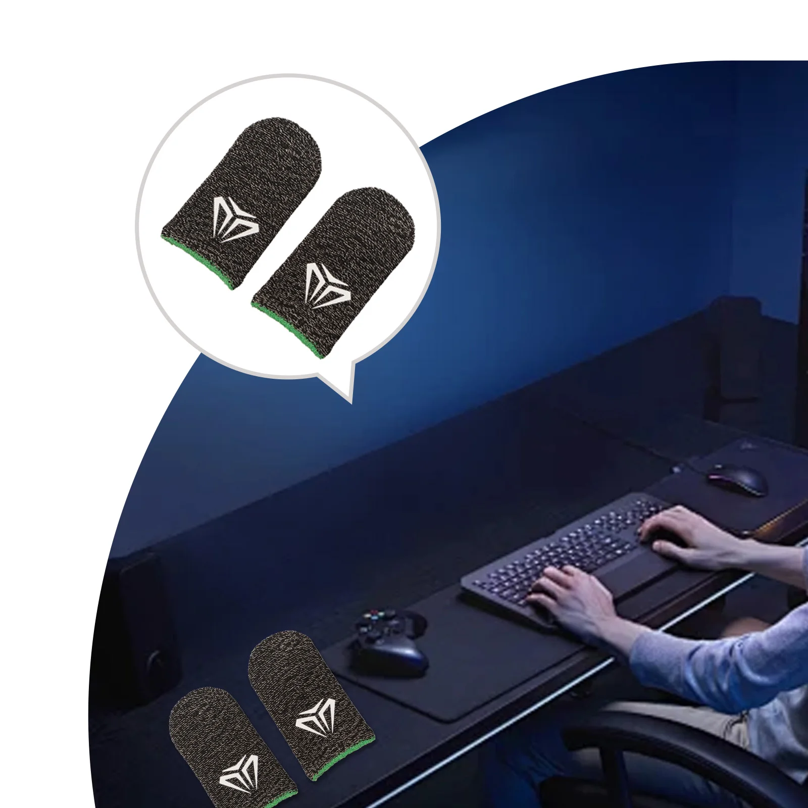 뜨거운 판매 게임 손가락 끝 장갑 Sweatproof  - Gaming Accessories Mobile 리뷰 및 가격