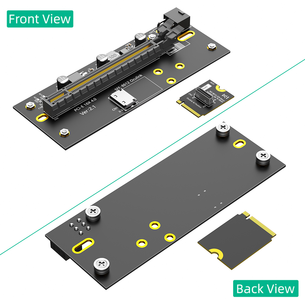 외부 그래픽 카드로 사용할 수 있는 Oculink SF - Pcie Extension Cable 리뷰 및 가격