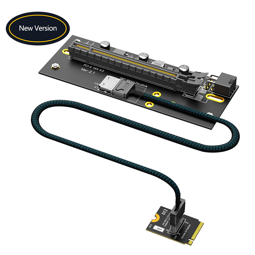 외부 그래픽 카드로 사용할 수 있는 Oculink SF - Pcie Extension Cable 리뷰 및 가격